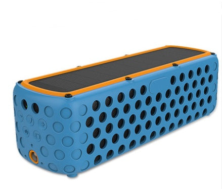 Solar charging wireless Bluetooth speaker overweight subwoofer mobile phone outdoor riding camping mini stereo portable car home desktop computer steel gun portable player Solar charging wireless Bluetooth speaker overweight subwoofer mobile phone outdoor riding camping mini stereo portable car home desktop computer steel gun portable player